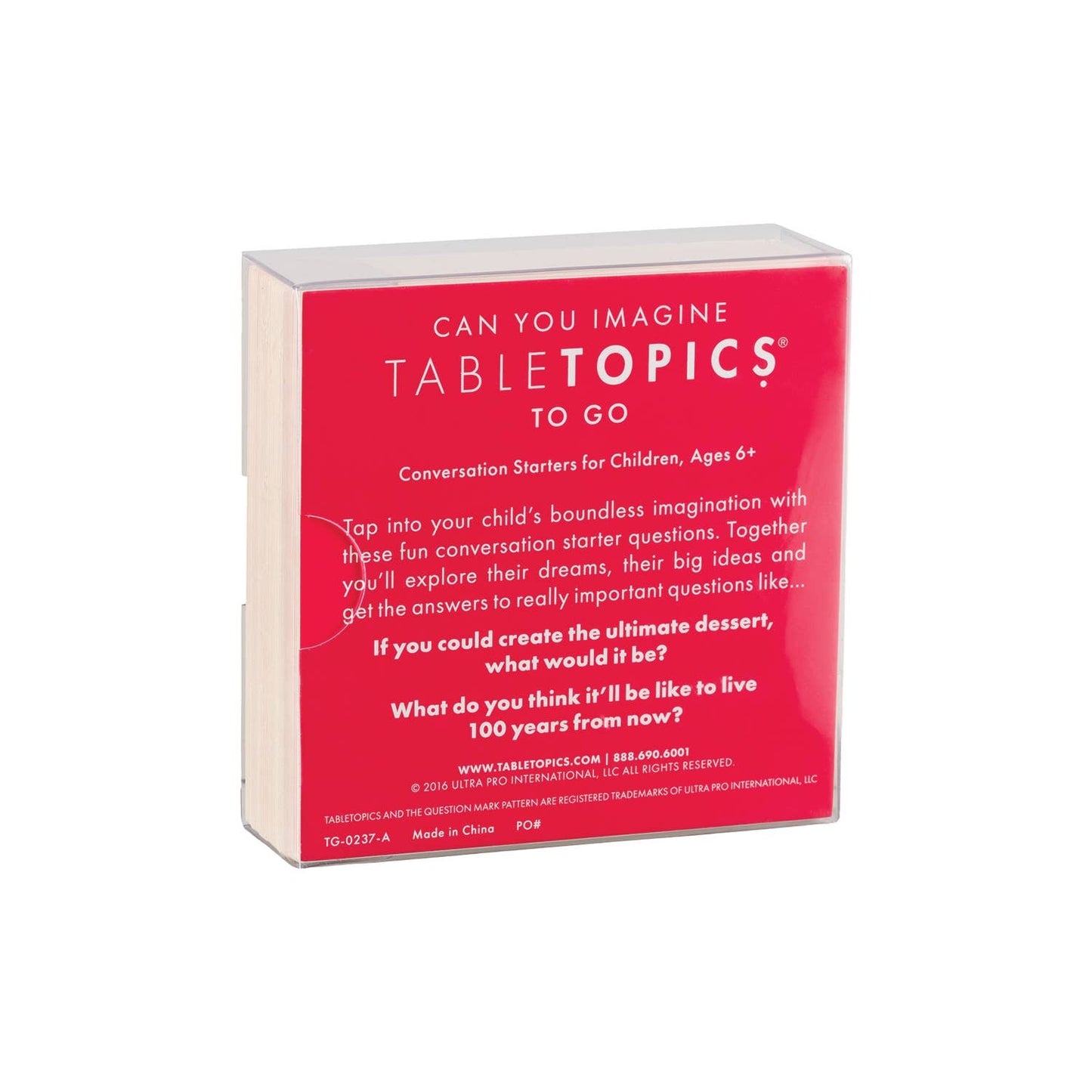 CAN YOU IMAGINE table topic conversation starter game pack
