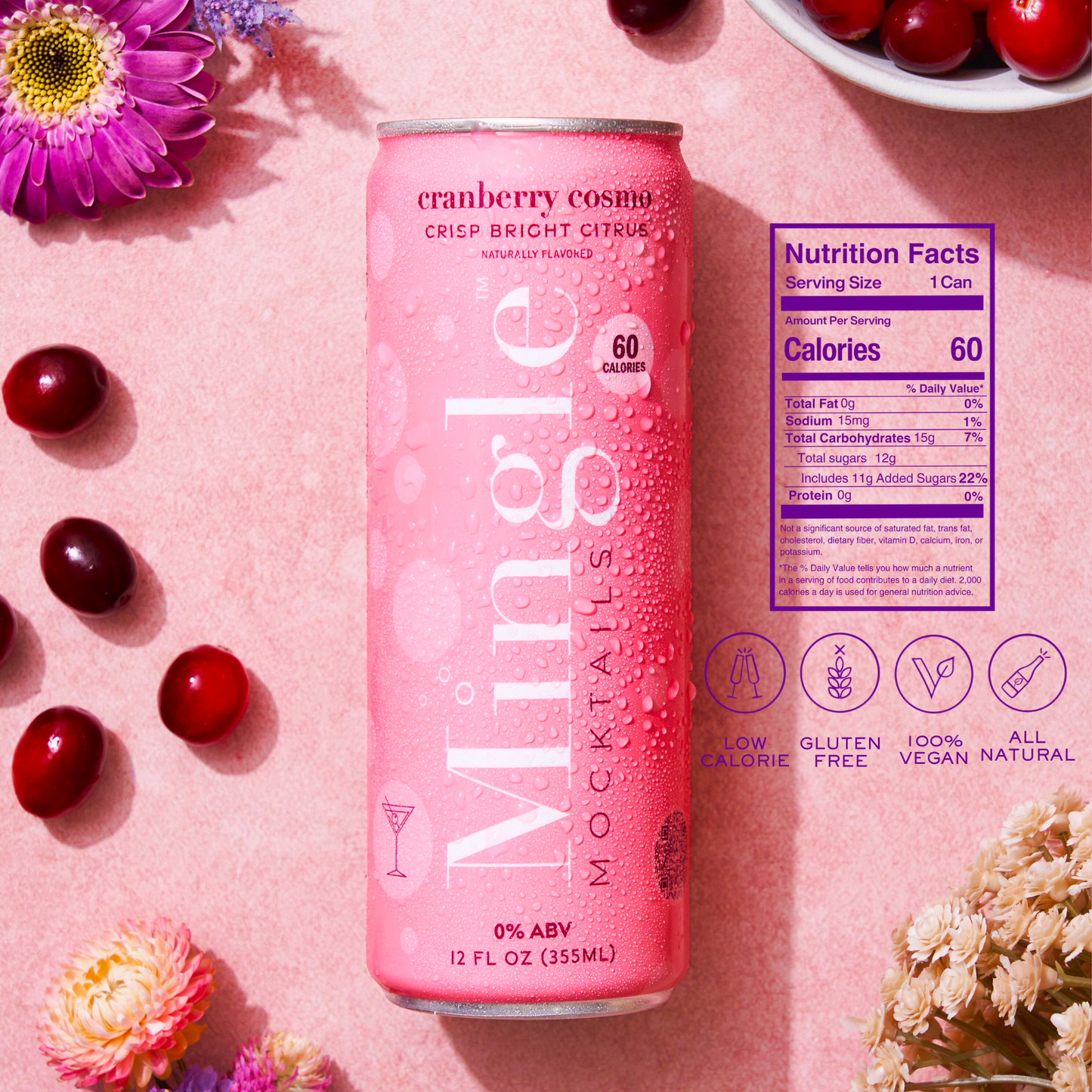 Cranberry Cosmo 750ML Bottles - $6.50/ea x 6