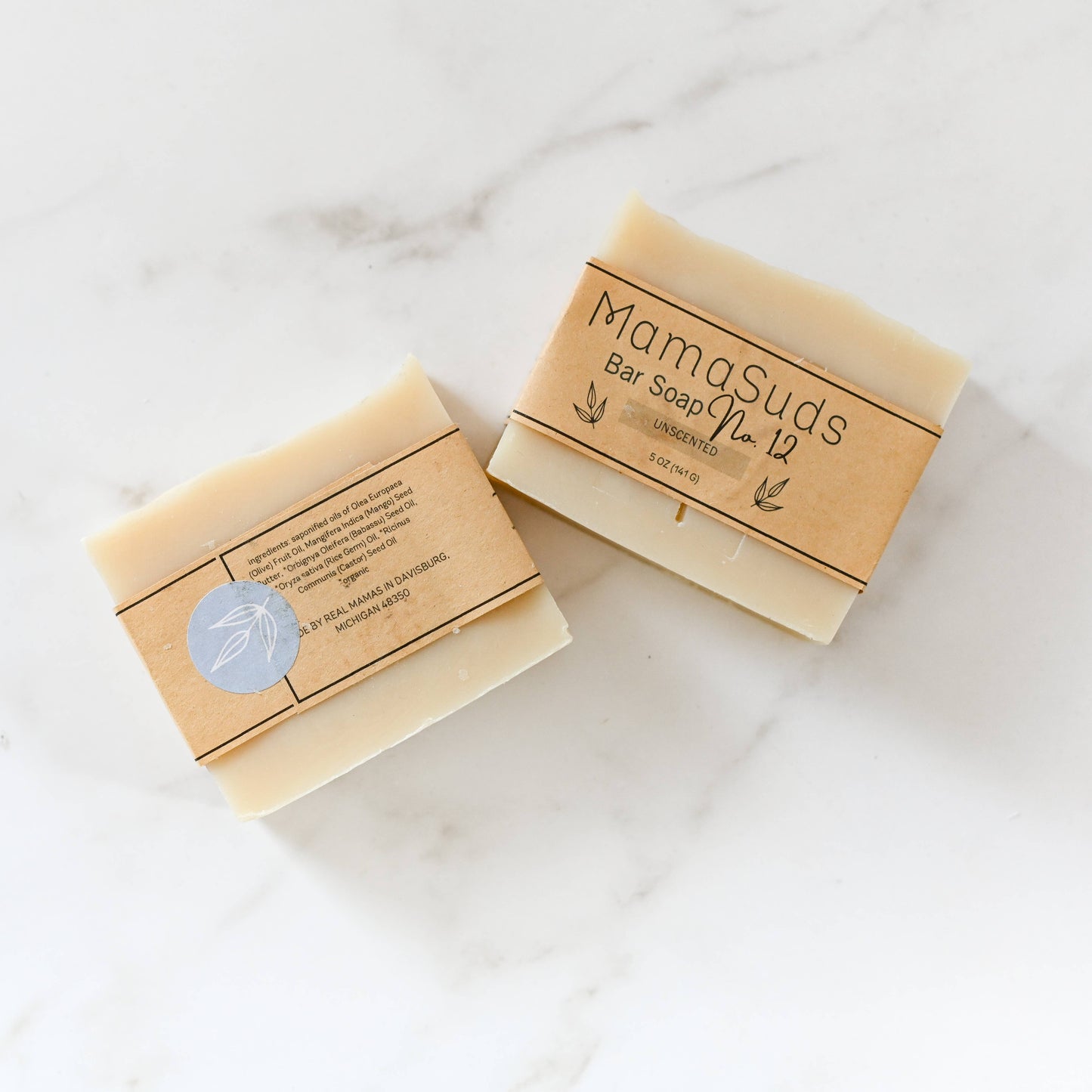 Castile Bar Soap Unscented
