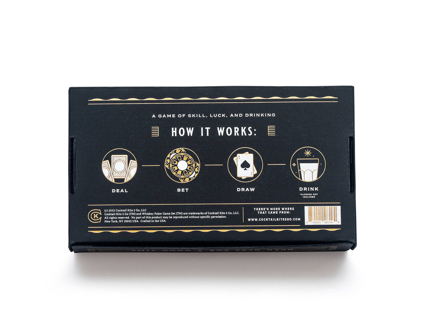 Whiskey Poker Game Set