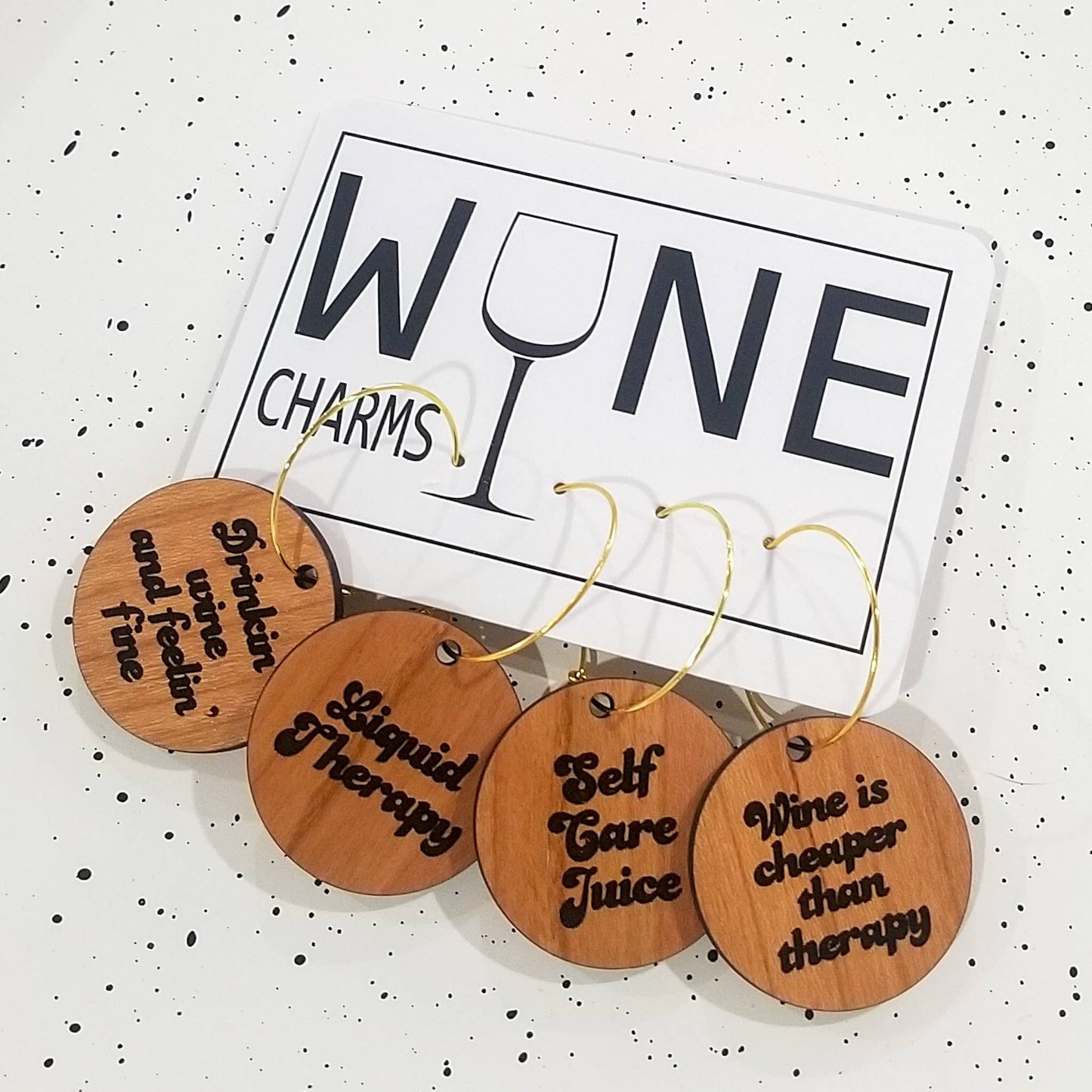 Therapy Wine Charms: Maple