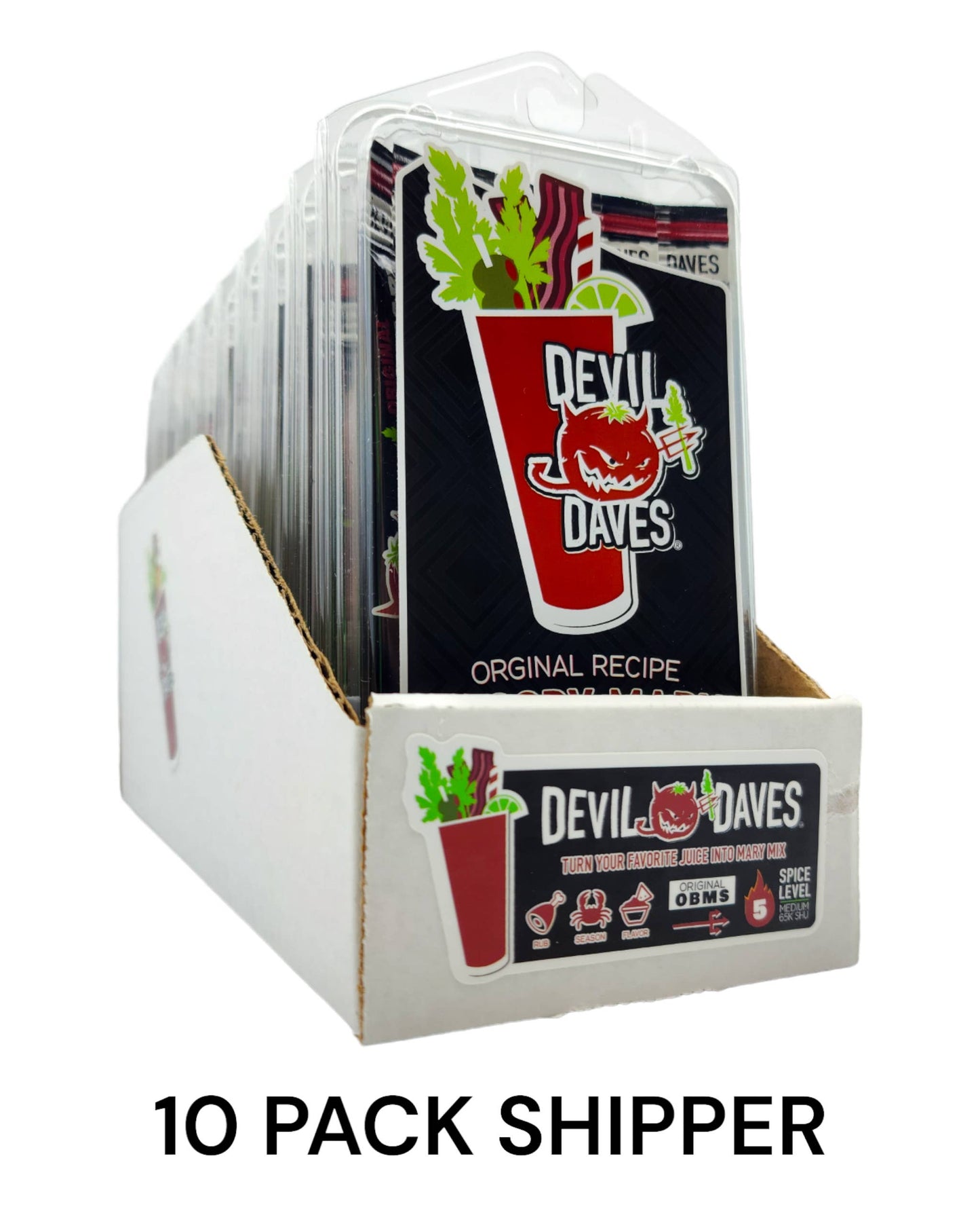 Bloody Mary Sticks Packs - Original | 10 PACK