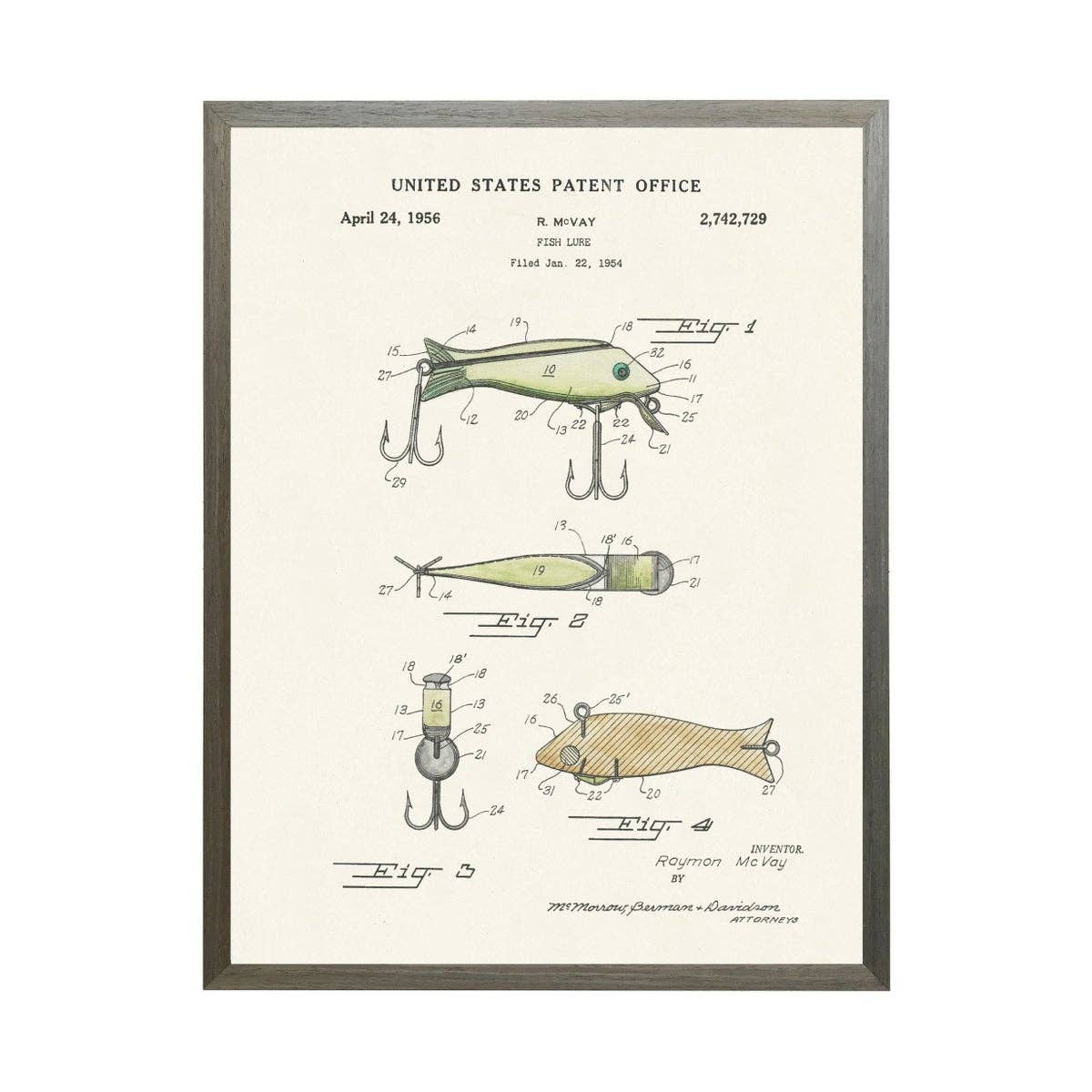 Fish Lure Patent