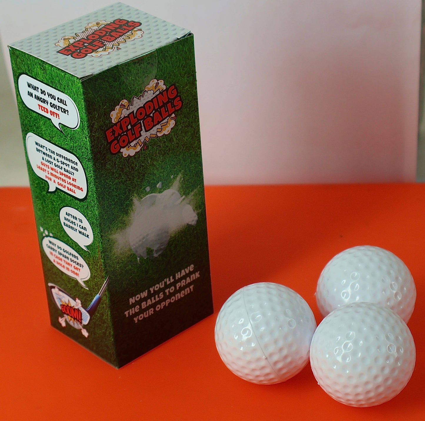 Exploding Golf Balls - Christmas Stocking, Novelty Gifts