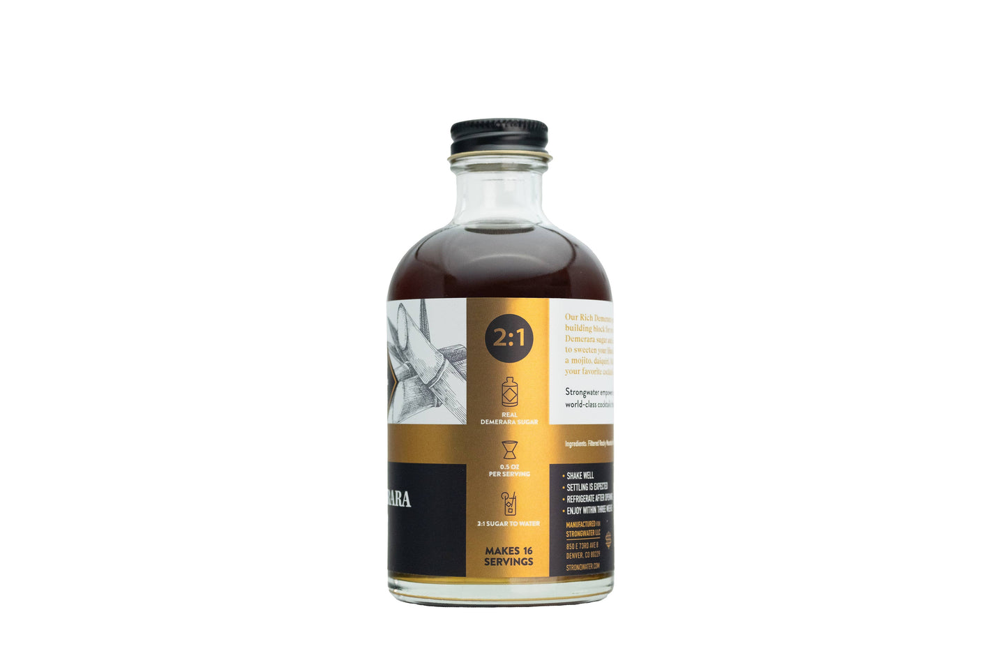Demerara Cocktail Syrup - 16 Servings