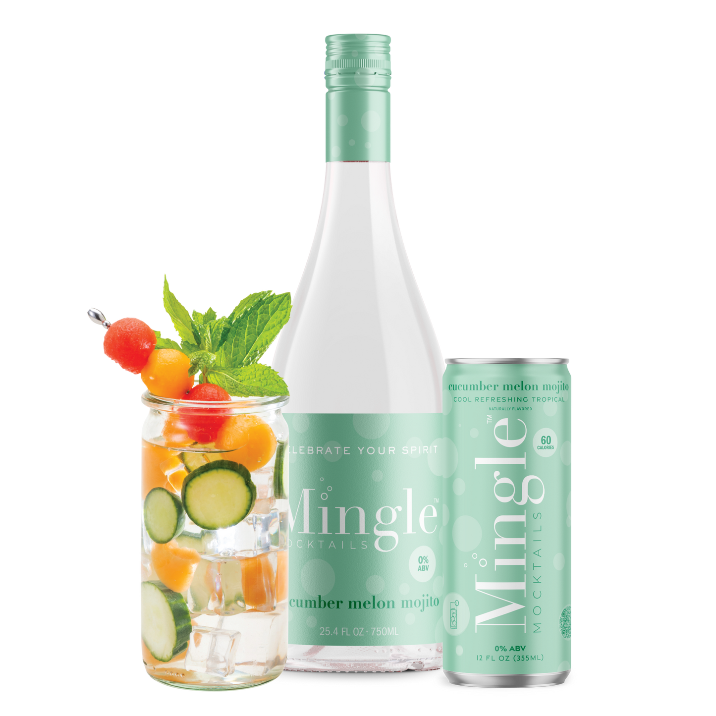 Cucumber Melon Mojito 750ML Bottles - $6.50/ea x 6