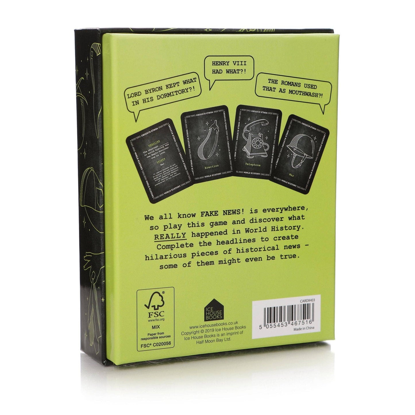 Card Game Pack Fake News World History
