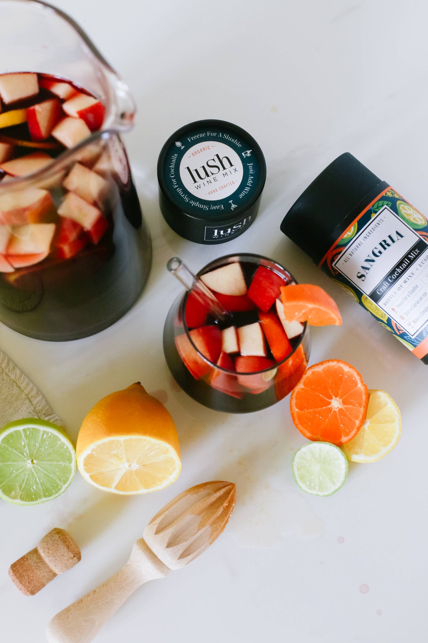 Sangria Singles - Organic Sangria Cocktail & Mocktail Mix