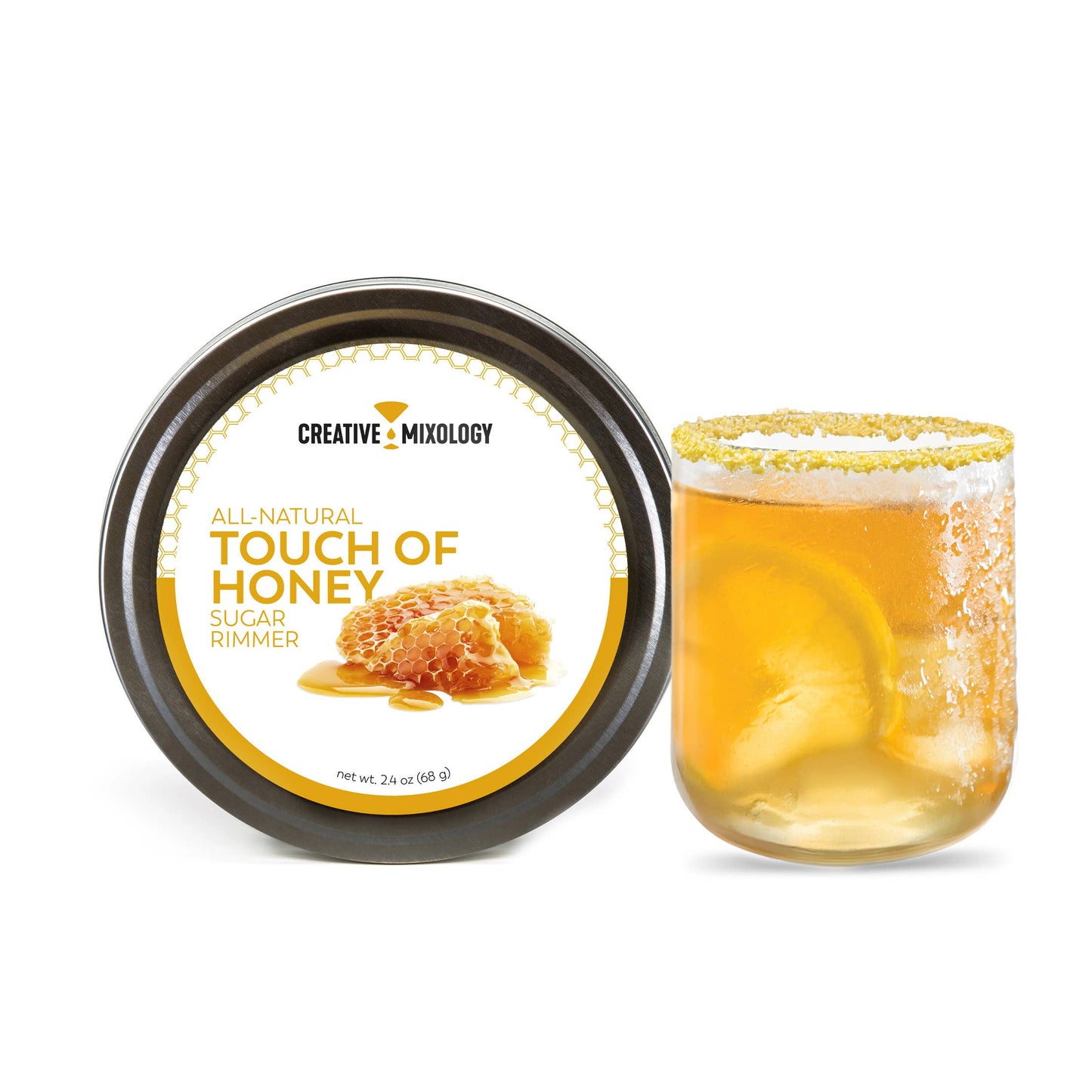 All-Natural Touch of Honey Sugar Cocktail Rimmer - Case of 6