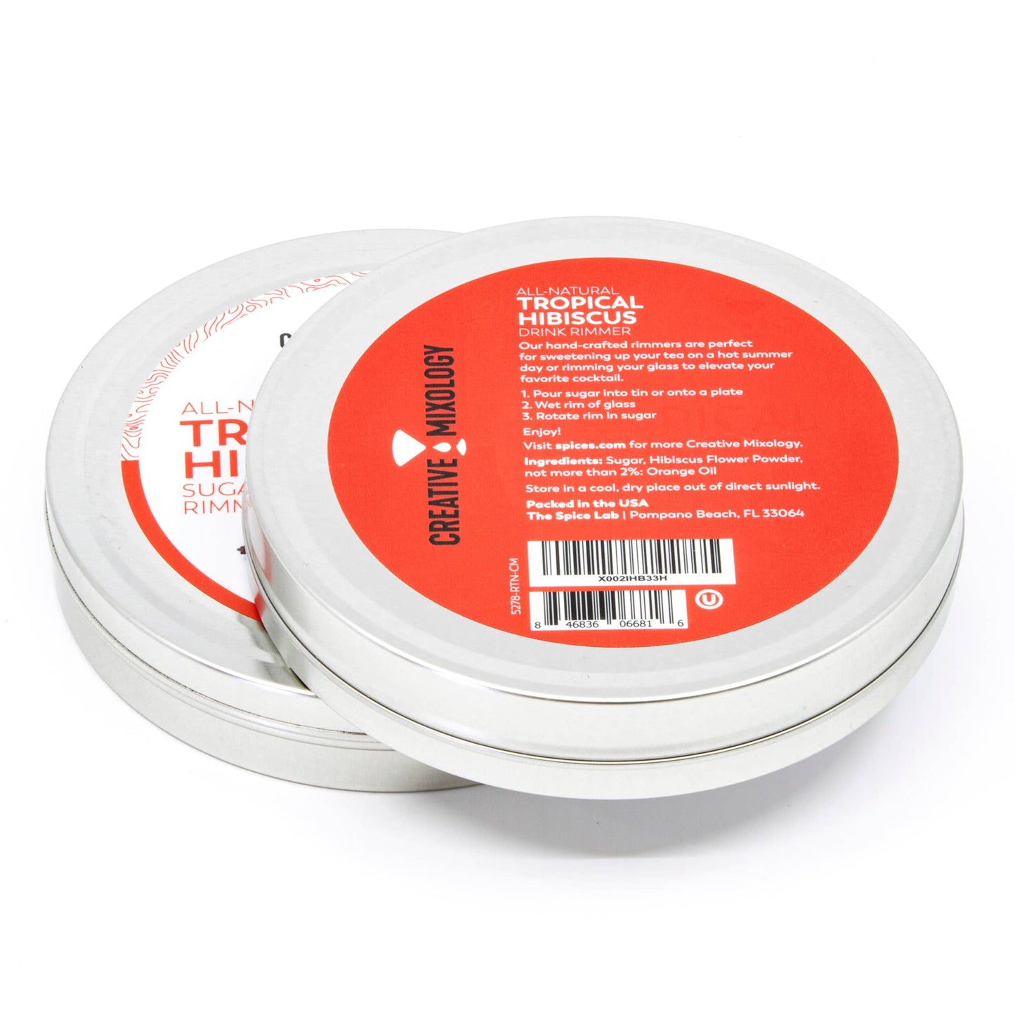 All-Natural Tropical Hibiscus Cocktail Rimmer - Case of 6