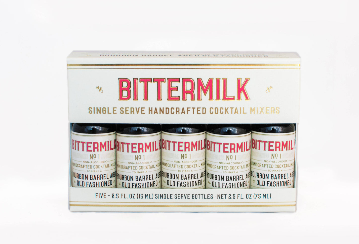 5 Pack - Single Serve No.1Bourbon Barrel Aged Old Fashioned