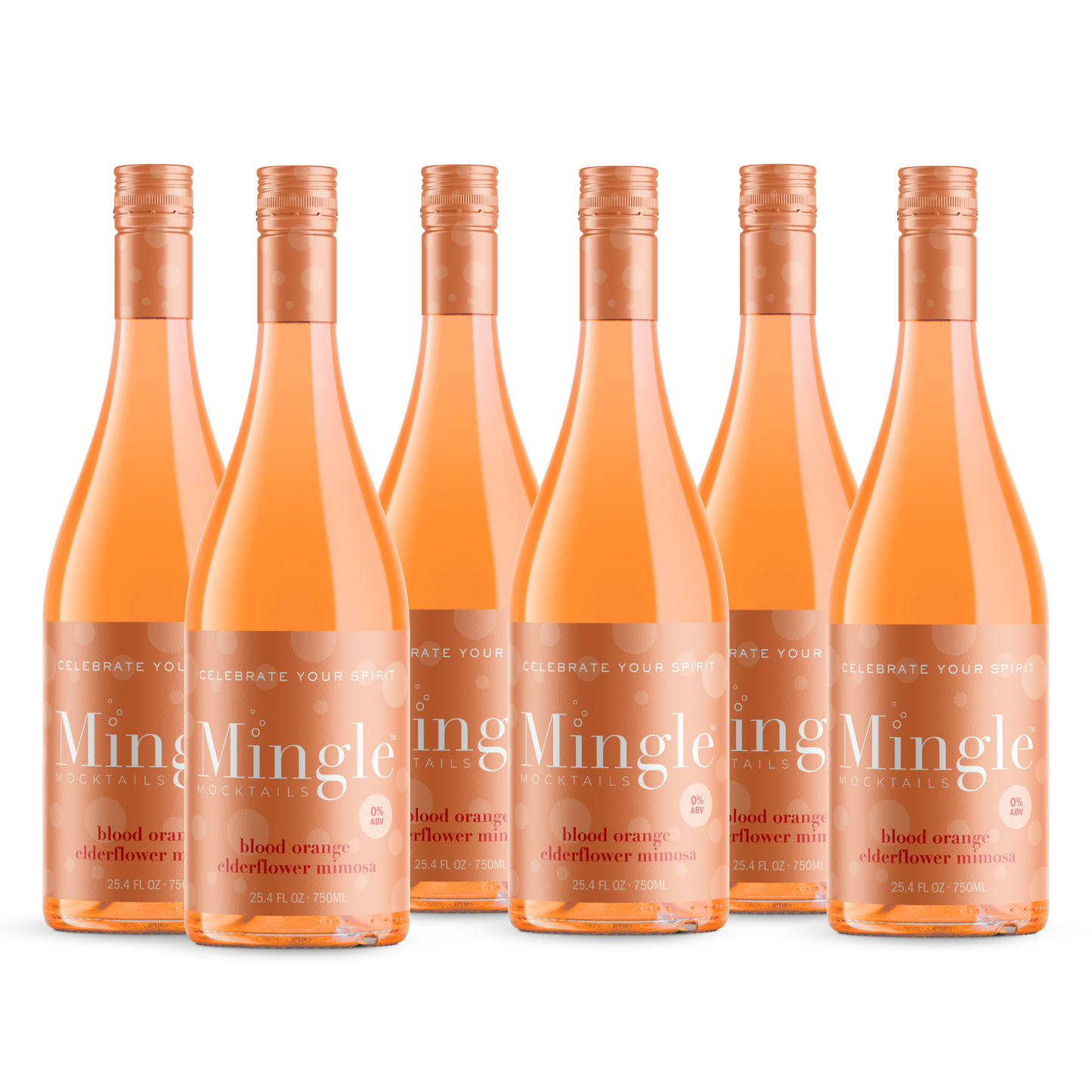 Blood Orange Elderflower Mimosa 750ML Bottles - $6.50/ea x 6