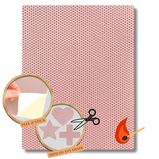 Adhesive Match Striker Paper (8.5x11") - Matches Sheet