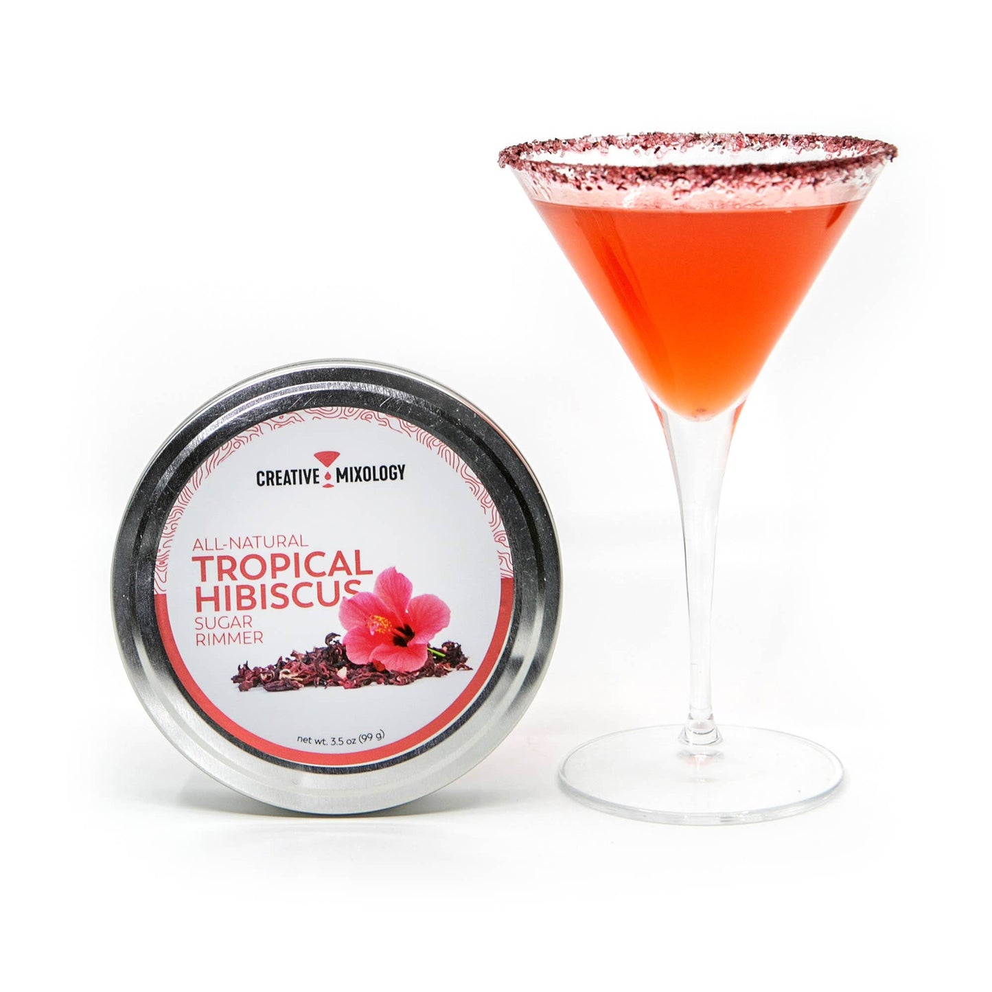 All-Natural Tropical Hibiscus Cocktail Rimmer - Case of 6