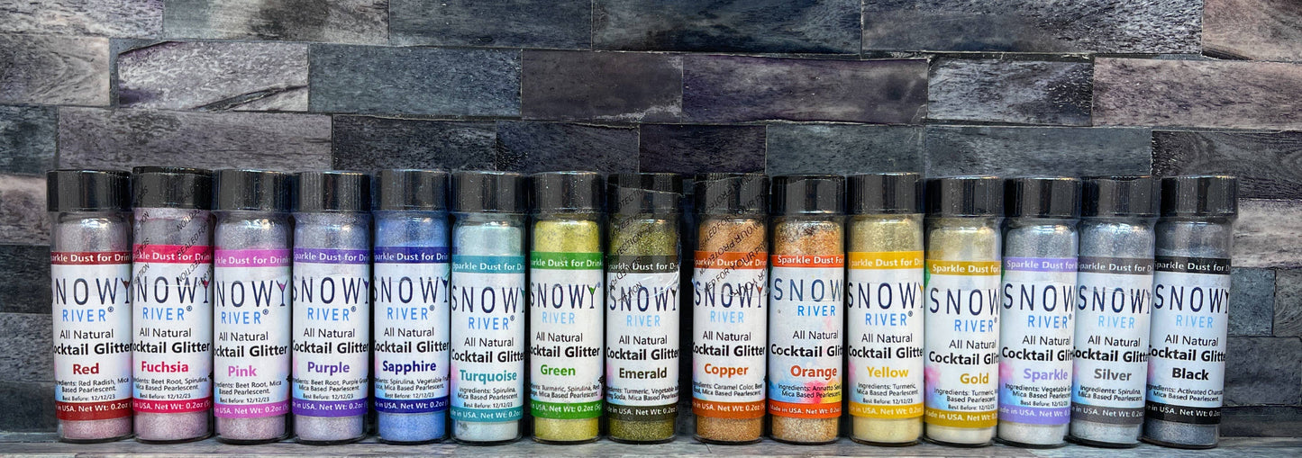 Snowy River Cocktail Glitter Red (1x4g)