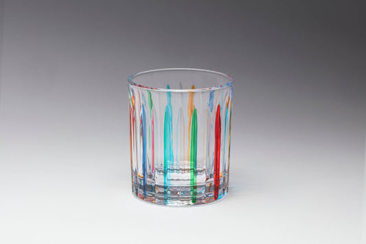 Whiskey Glass, 350 degrees spinning glass
