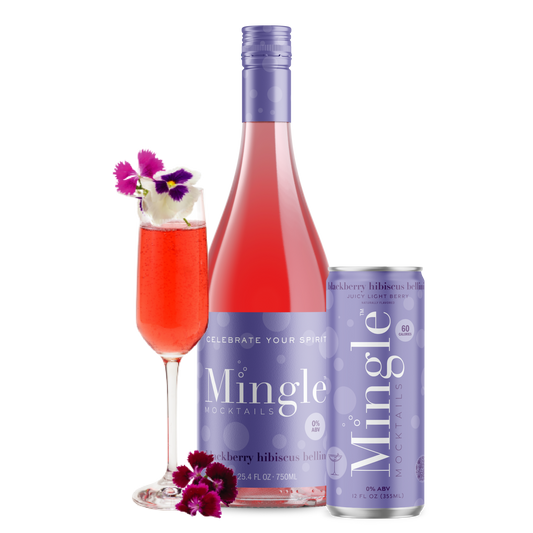 Blackberry Hibiscus Bellini 750ML Bottles - $6.50/ea x 6