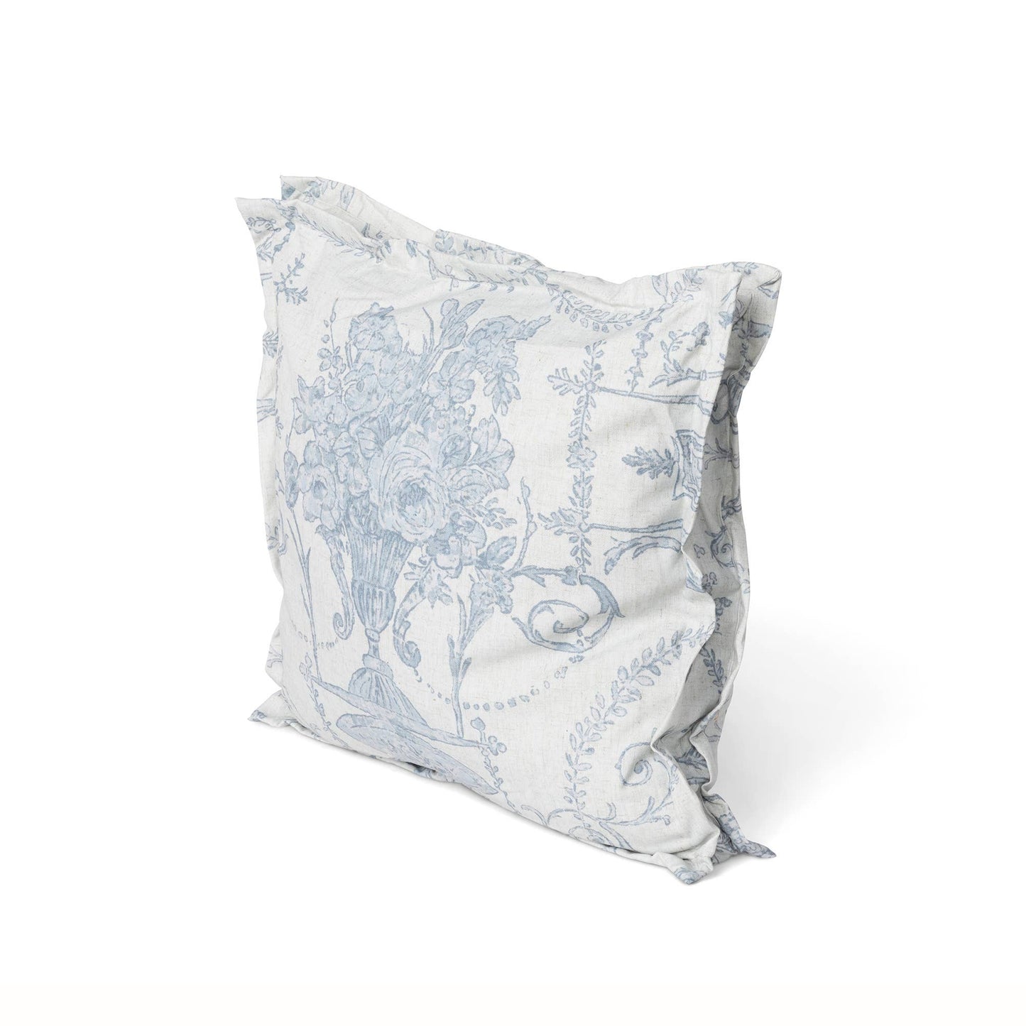 French Quarter Blue Pillow