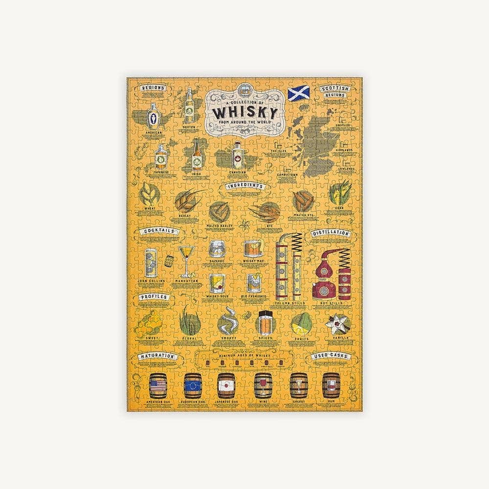 Whisky Lover's 500 Piece Jigsaw Puzzle