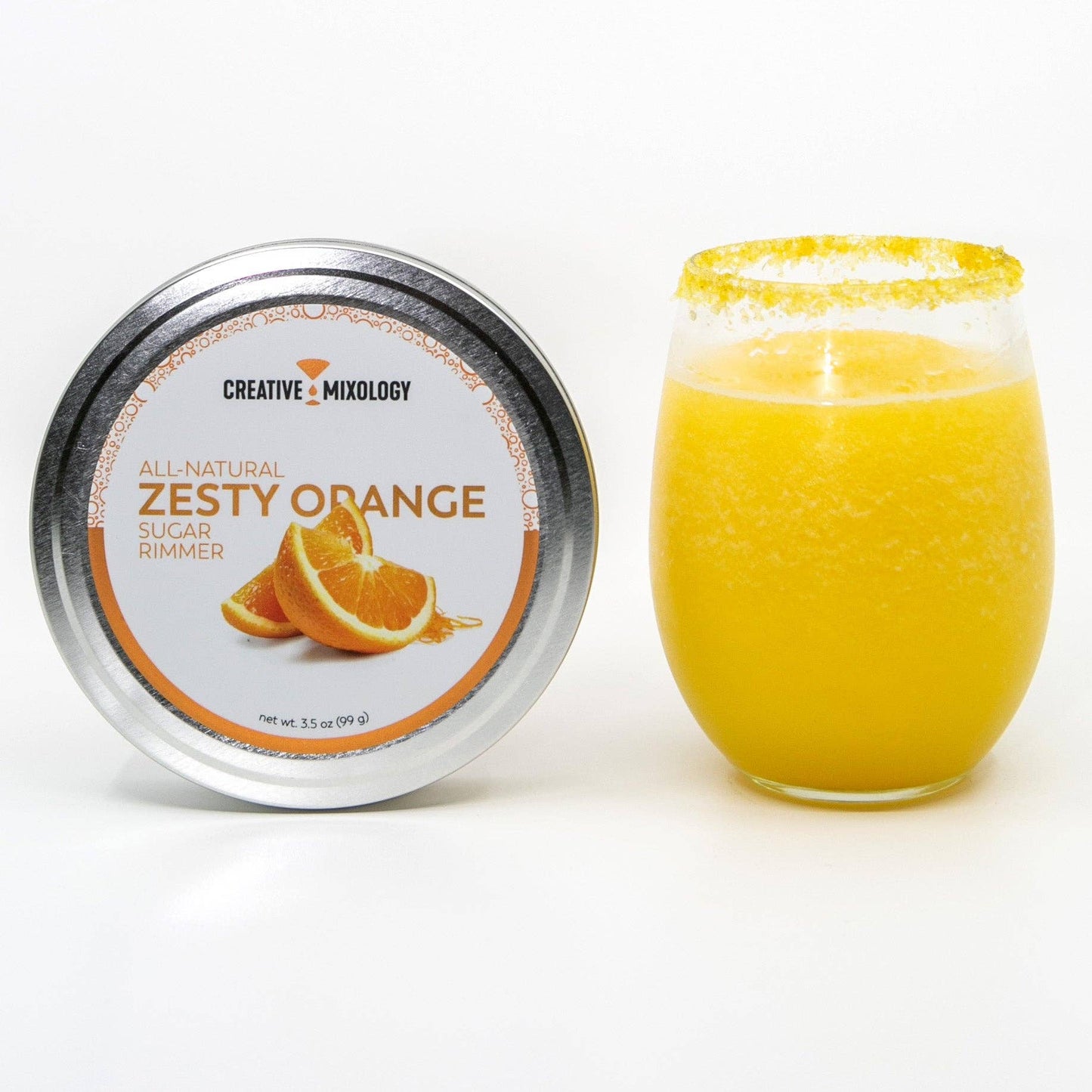 All-Natural Zesty Orange Sugar Cocktail Rimmer - Case of 6