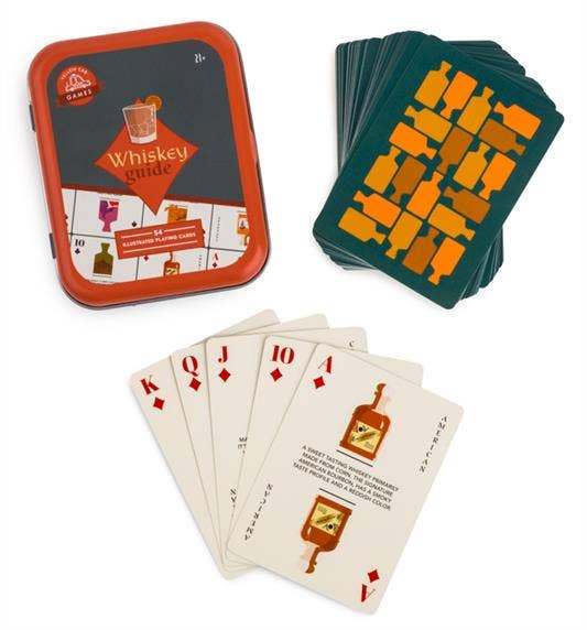 300gsm/54 Playing Cards – Whiskey