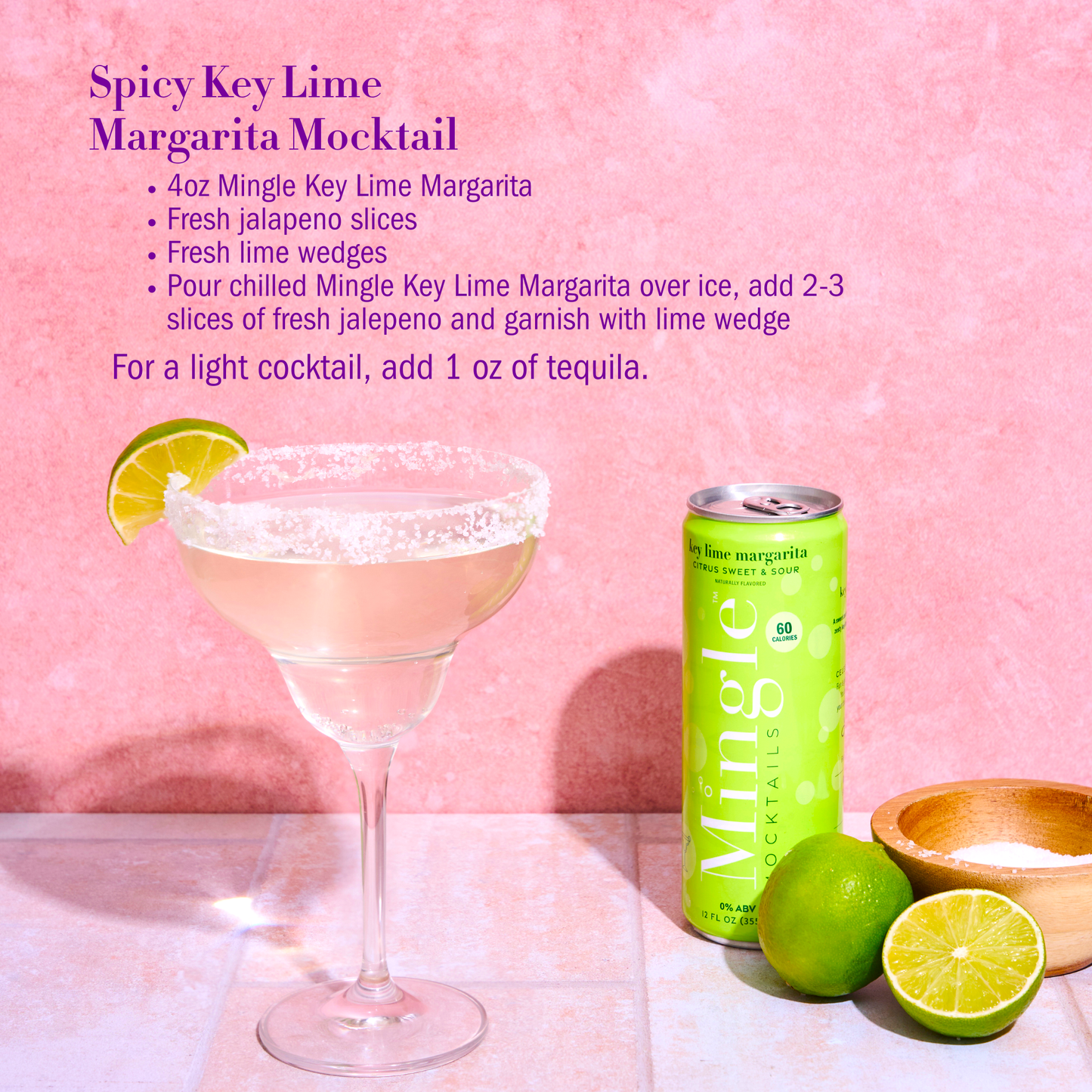 Mingle Mocktails Variety Pack (4x 6 Can Cartons)