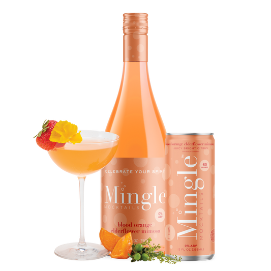 Blood Orange Elderflower Mimosa 750ML Bottles - $6.50/ea x 6