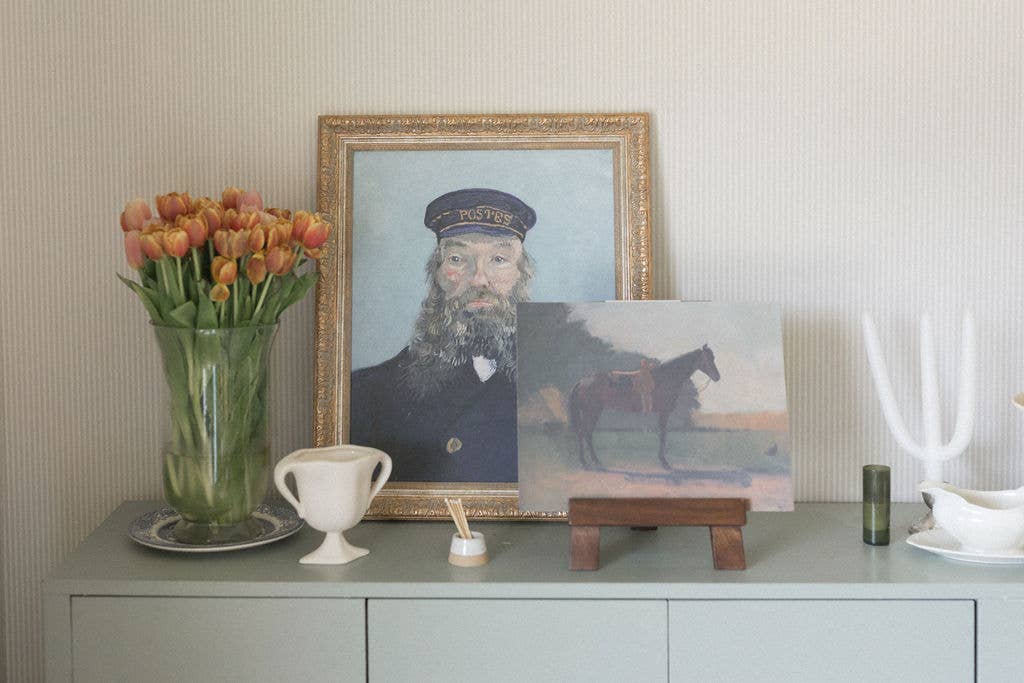 Saddled Horse Artist Board