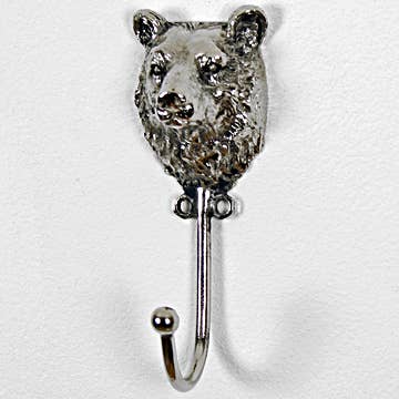 Silver Stag Head Hook: Fox