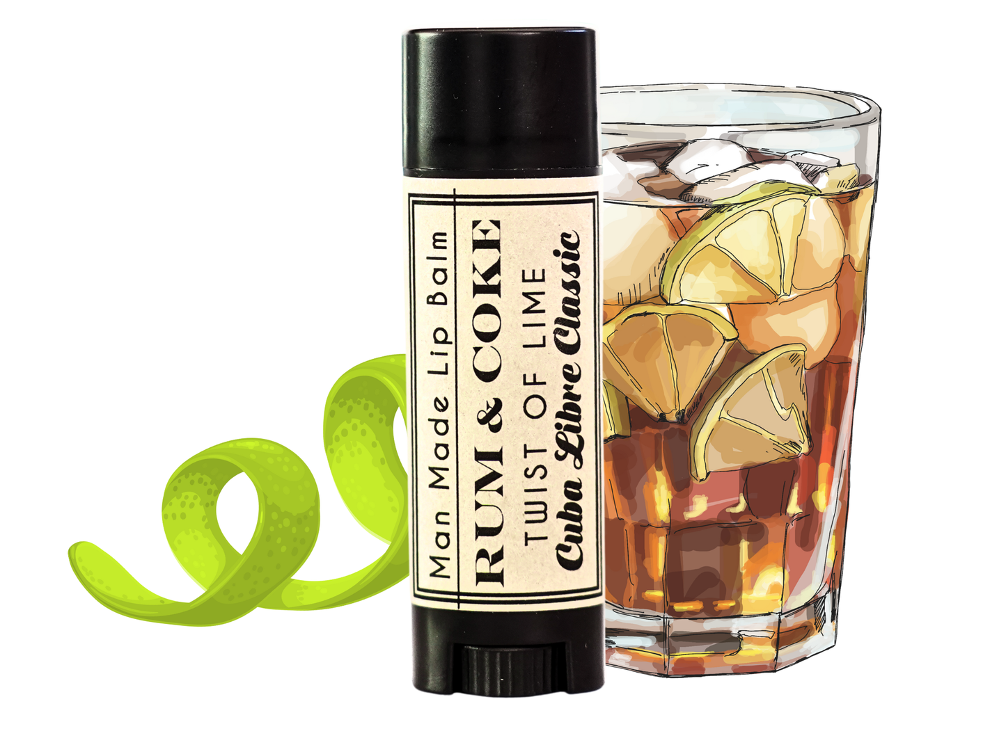 Rum and Coke Lip Balm - Chapstick