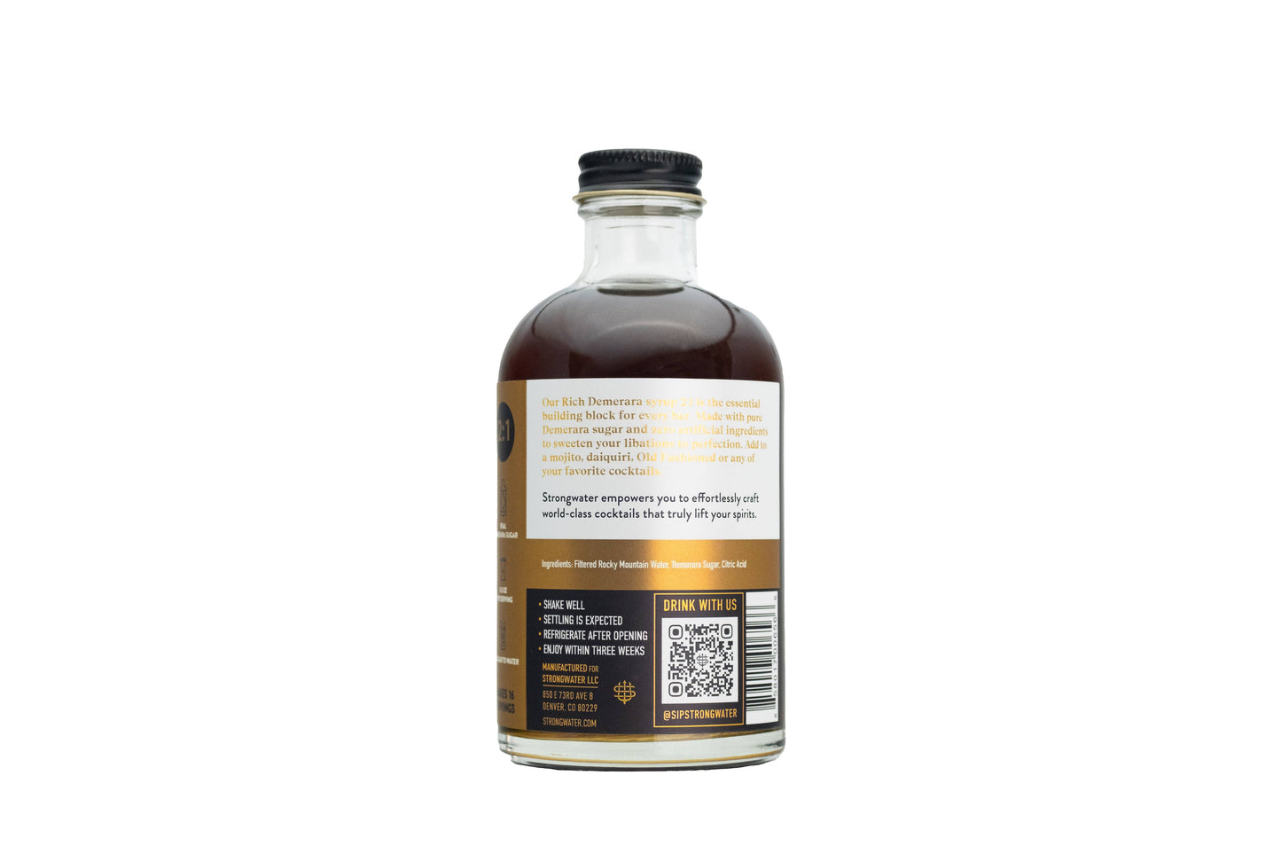 Demerara Cocktail Syrup - 16 Servings
