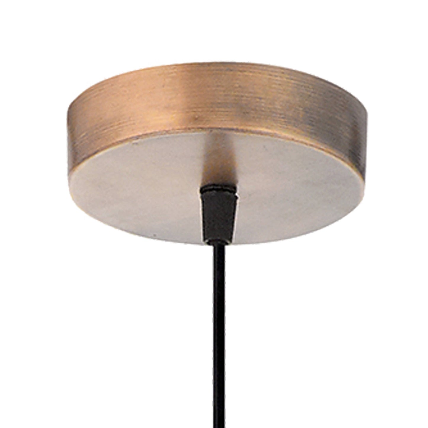13.5"H Kellem Handcrafted Brass Mesh Pendant Lamp