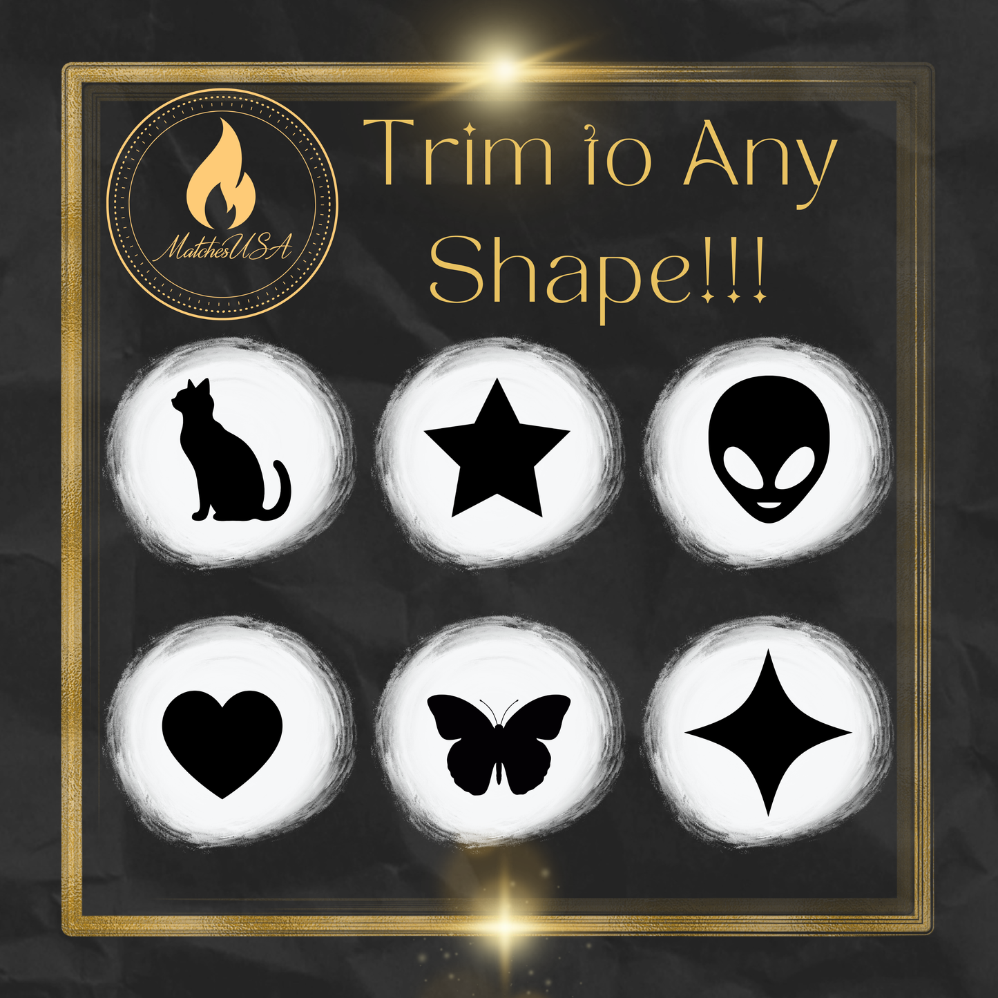 Adhesive Match Striker Paper (8.5x11") - Matches Sheet