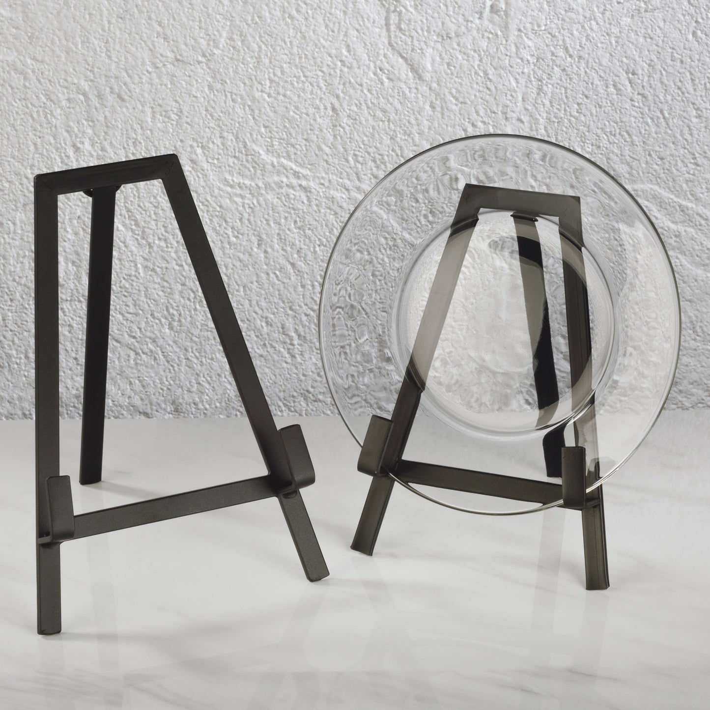 Black Tabletop A-Line Metal Easels