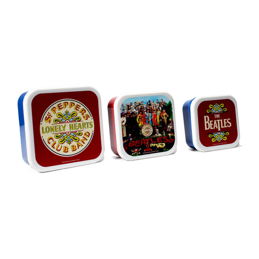 Snack Container Lunch Boxes The Beatles Sgt Pepper