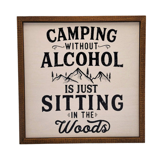 Camping without Alcohol - Summer Decor