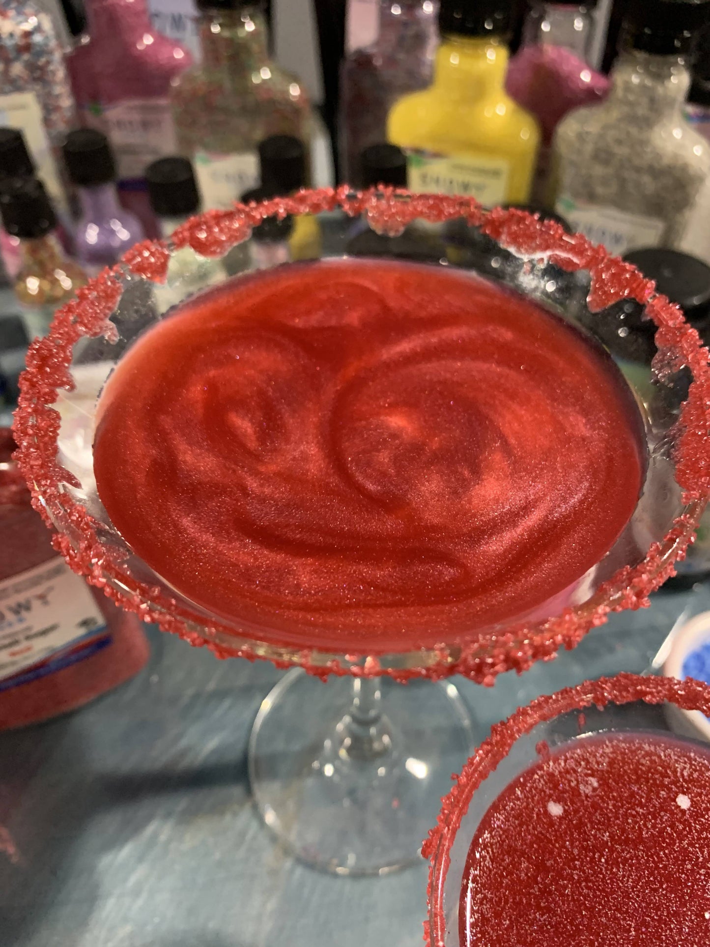 Snowy River Cocktail Glitter Red (1x4g)