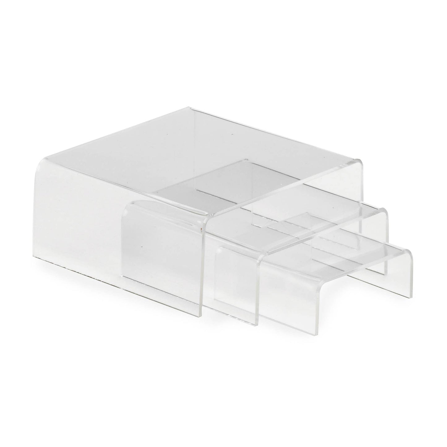Clear Acrylic Low Profile Risers