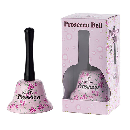 Ring for Prosecco - Hand Bell, Novelty Gifts, prosecco