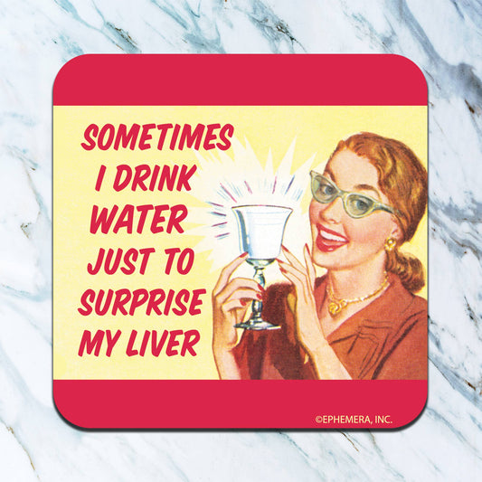 Surprise my liver Coaster