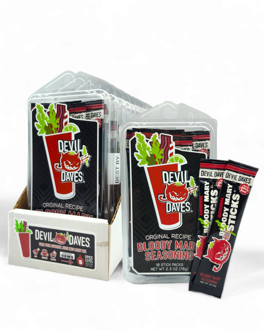 Bloody Mary Sticks Packs - Original | 10 PACK