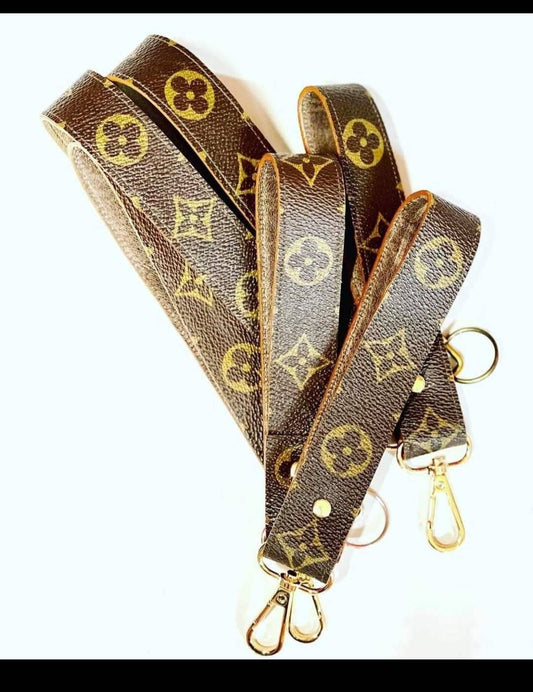 Classic Monogram - Up-Cycled Key Chain