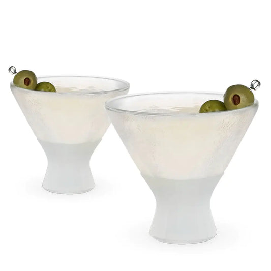 Glass FREEZE™ Martini Glass (Set of 2) by HOST®