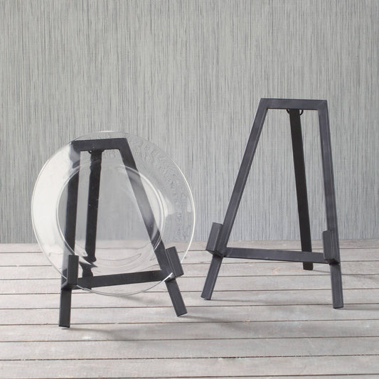 Black Tabletop A-Line Metal Easels